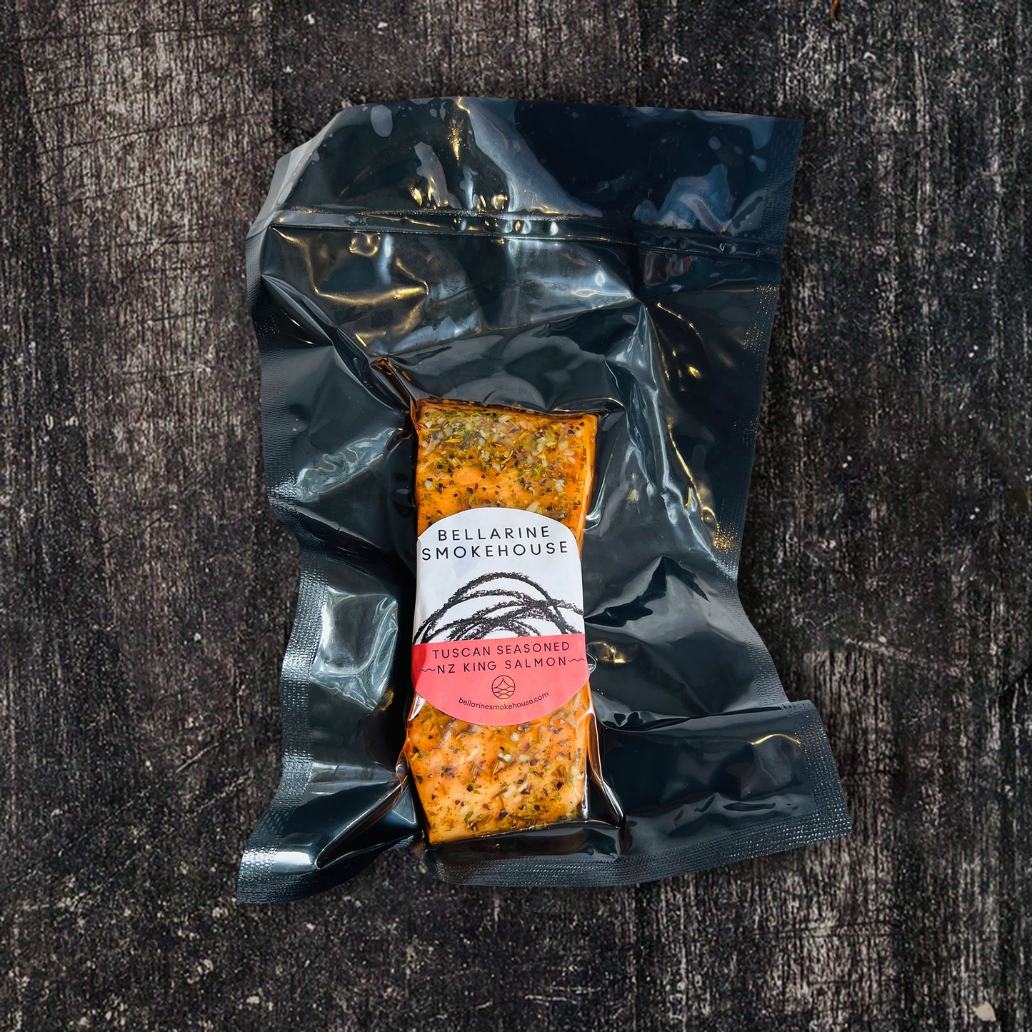 Tuscan seasoned NZ Ōra King Salmon fillet