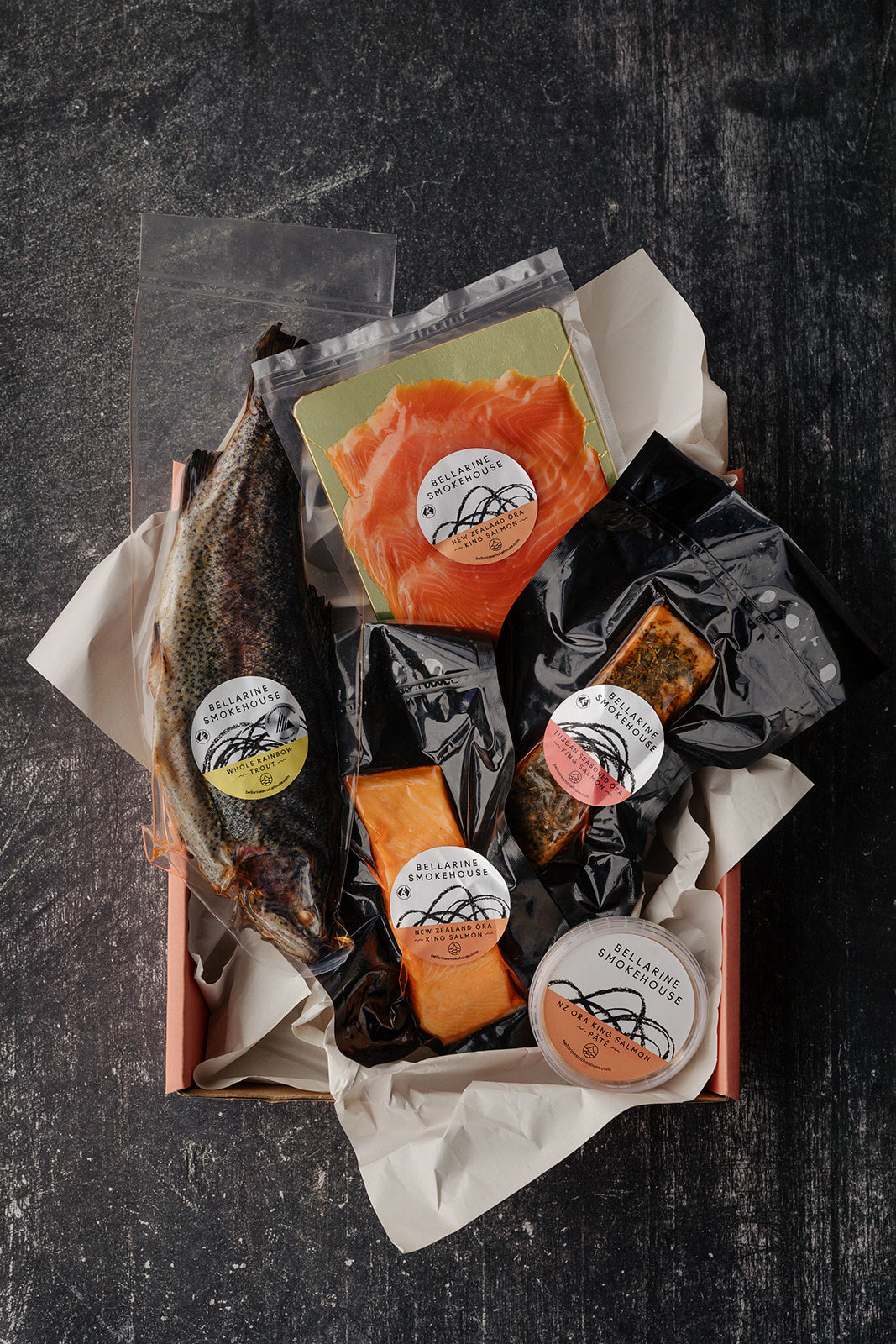 NZ Ōra King Salmon Smoked Fish Box