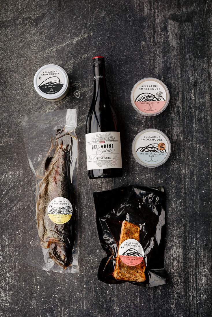Smokehouse & Bellarine Estate Box - Pinot Noir - AVAILABLE IN STORE & MARKETS ONLY
