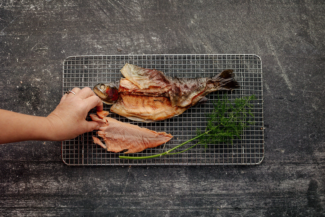 Whole Smoked Rainbow Trout