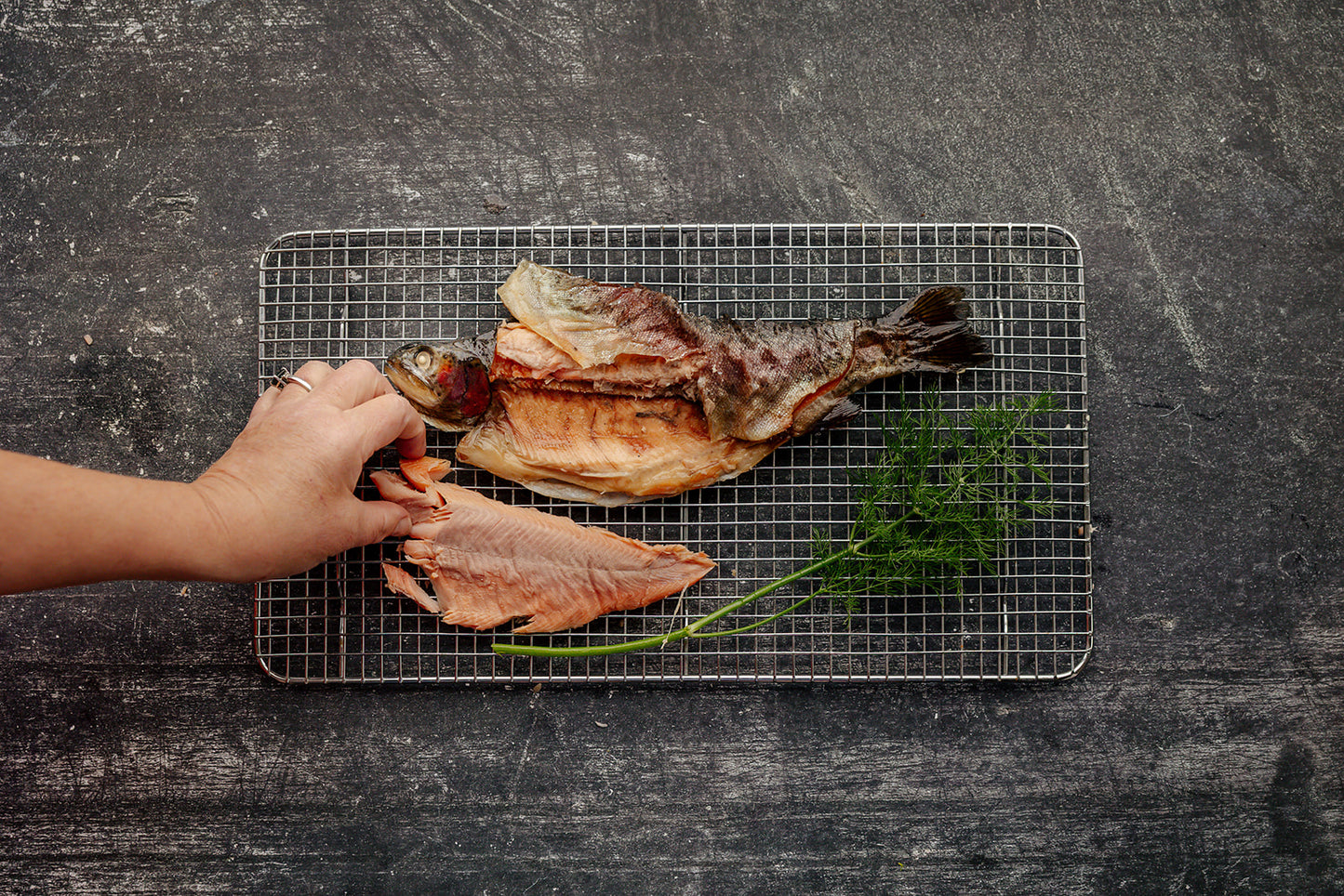 Whole Smoked Rainbow Trout