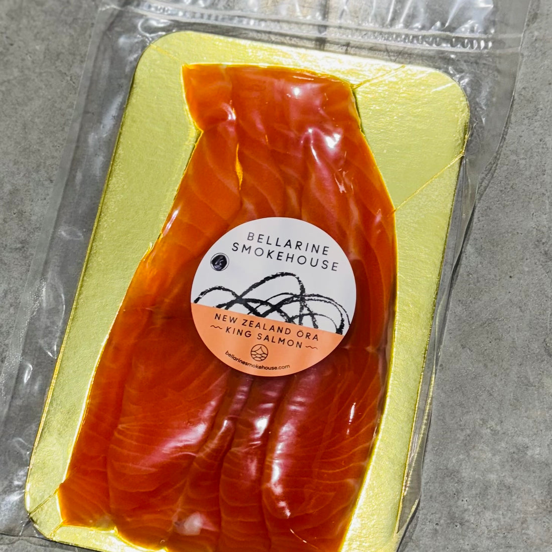 Cold Smoked NZ King Salmon - 100 - 120g