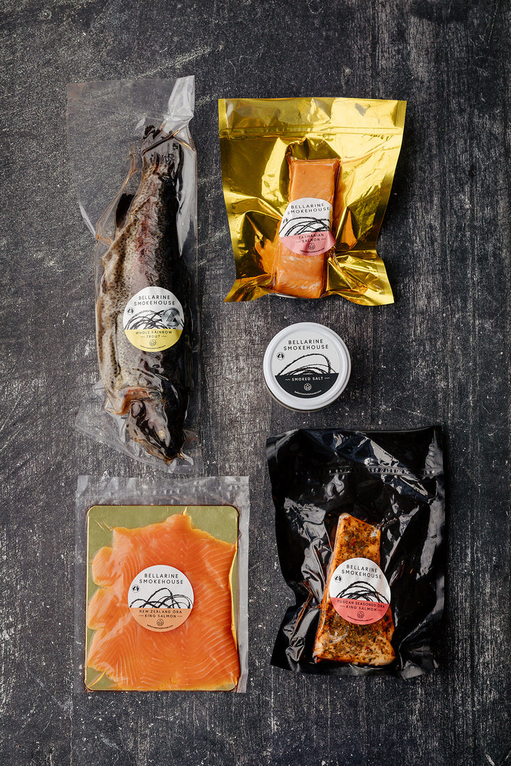 Kosher Smoked Fish Box - Pareve