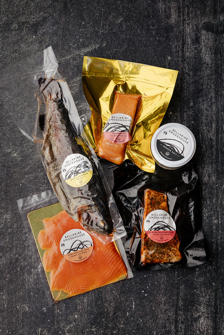 Kosher Smoked Fish Box - Pareve