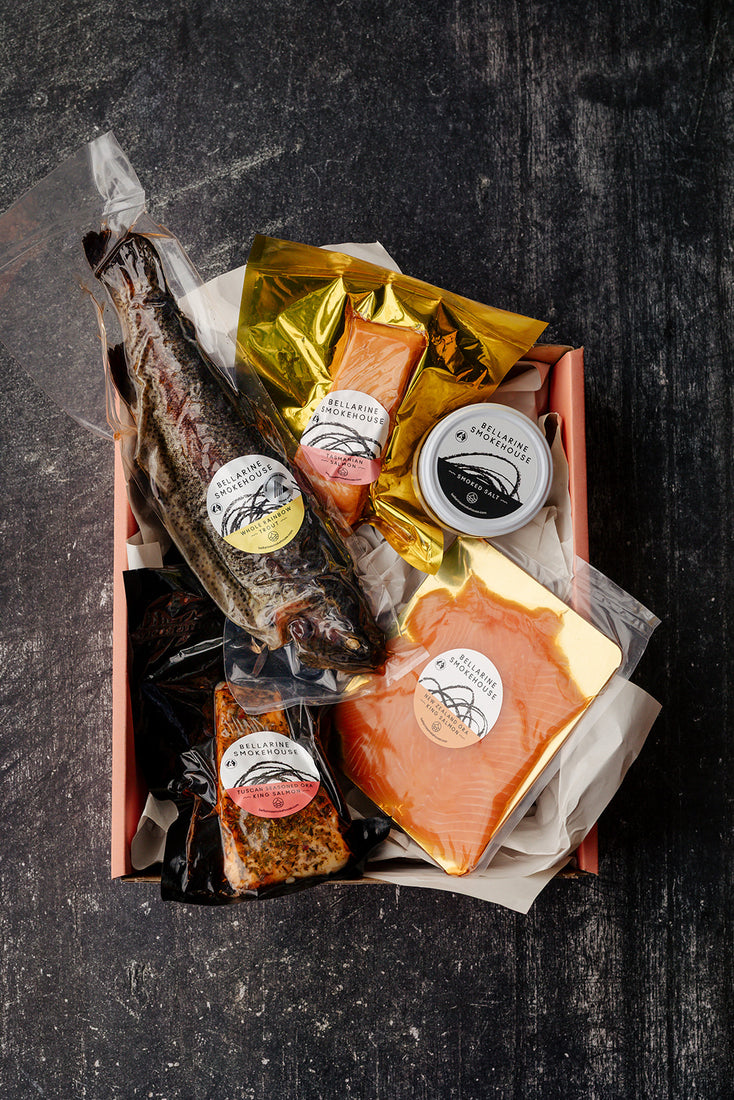 Kosher Smoked Fish Box - Pareve