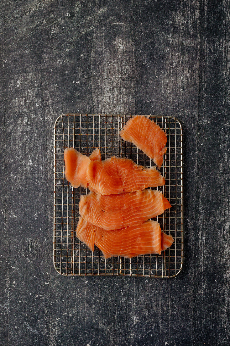 Cold Smoked NZ King Salmon - 100 - 120g